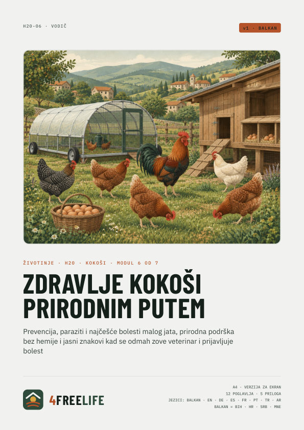 Zdravlje kokoši prirodnim putem