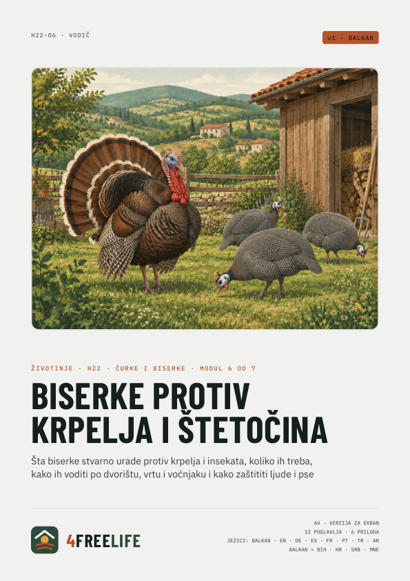 Biserke protiv krpelja i štetočina