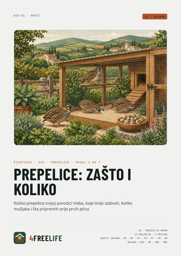 Prepelice: zašto i koliko