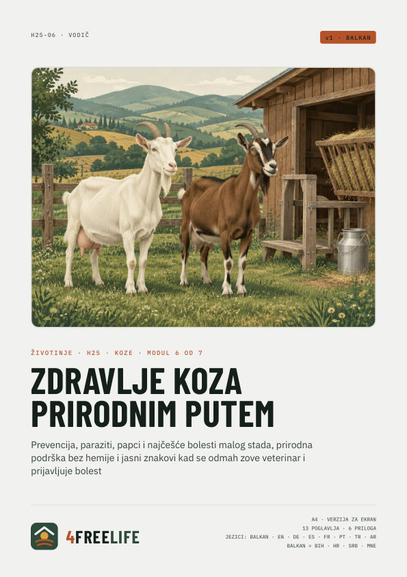 Zdravlje koza prirodnim putem