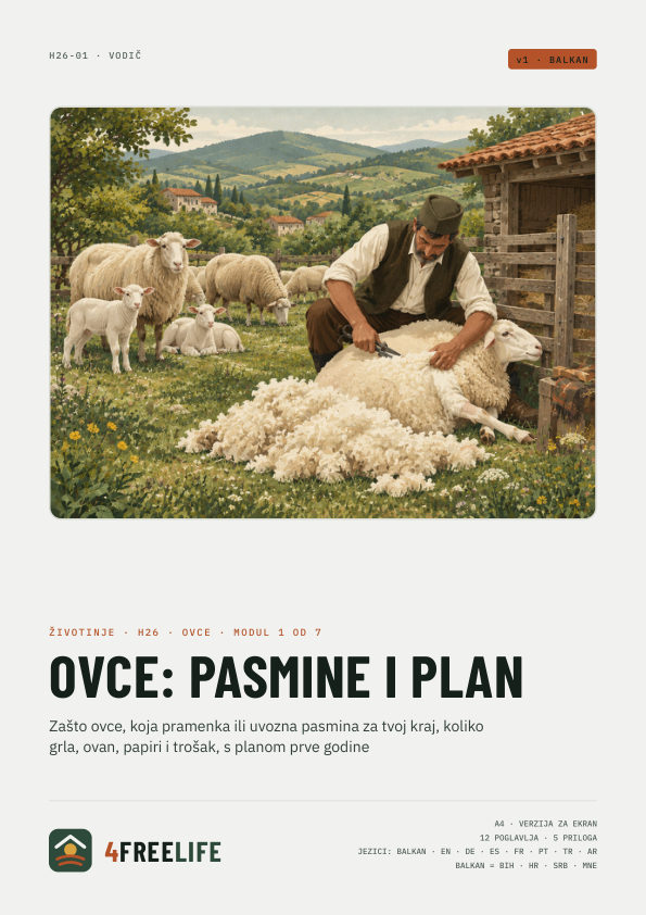 Ovce: pasmine i plan
