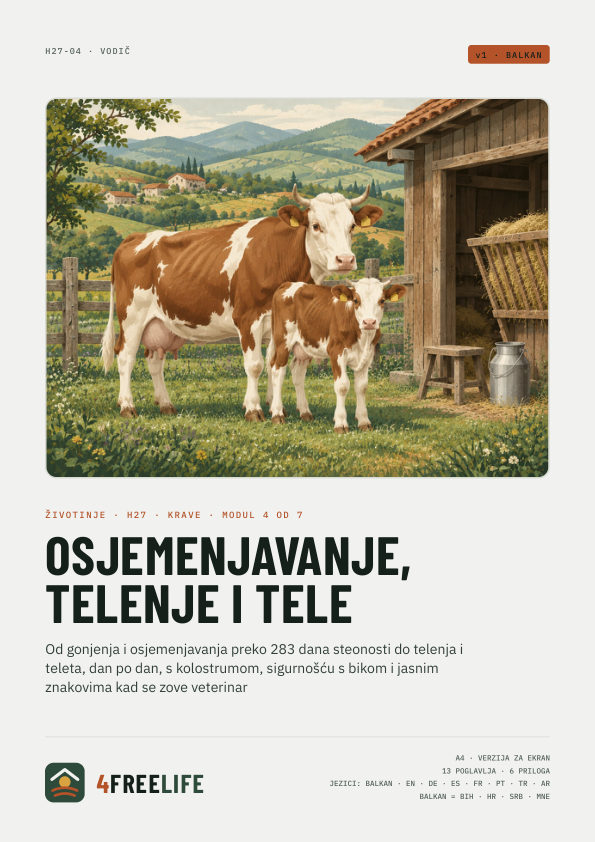 Osjemenjavanje, telenje i tele