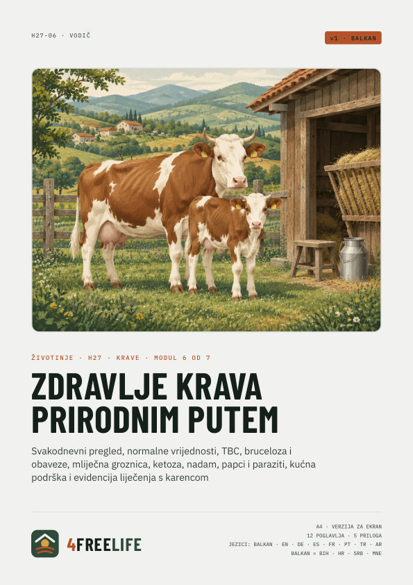 Zdravlje krava prirodnim putem
