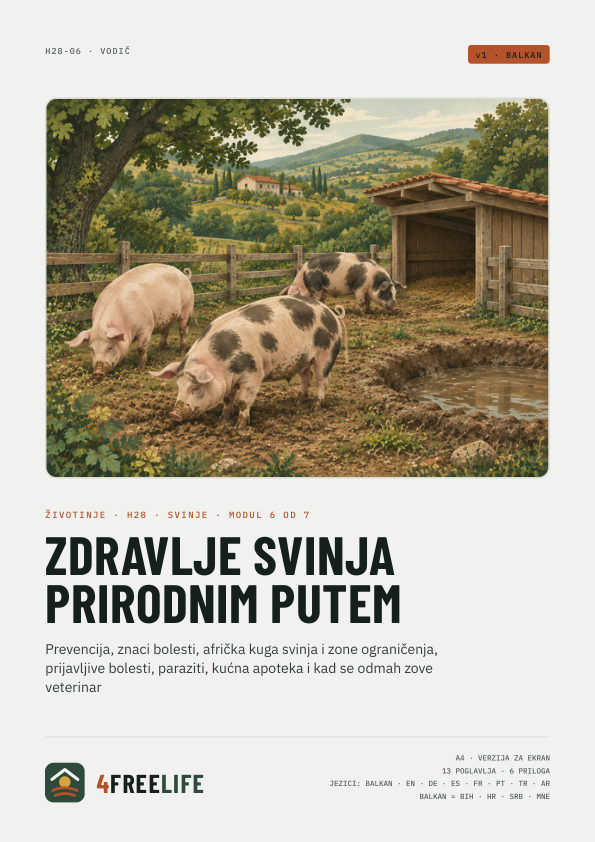 Zdravlje svinja prirodnim putem