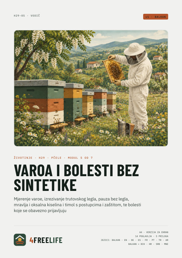 Varoa i bolesti bez sintetike