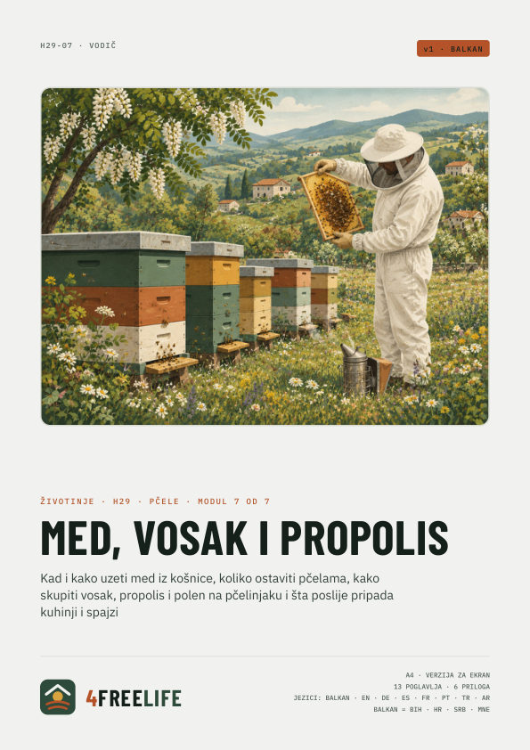 Med, vosak i propolis