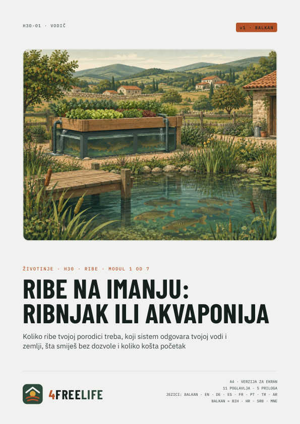 Ribe na imanju: ribnjak ili akvaponija
