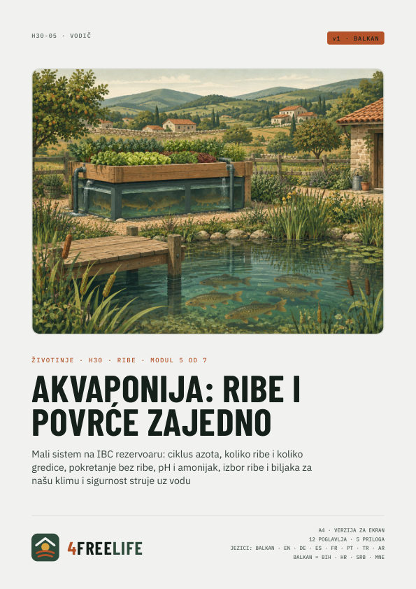 Akvaponija: ribe i povrće zajedno