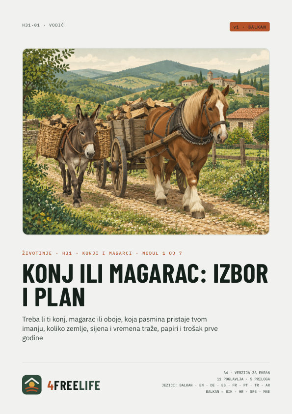 Konj ili magarac: izbor i plan