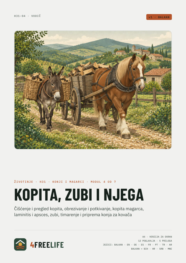 Kopita, zubi i njega