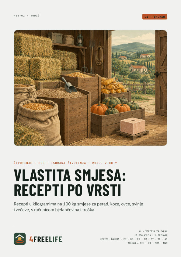 Vlastita smjesa: recepti po vrsti