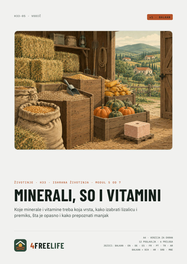 Minerali, so i vitamini