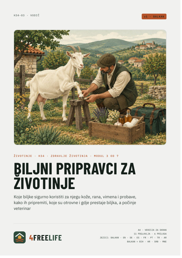 Biljni pripravci za životinje