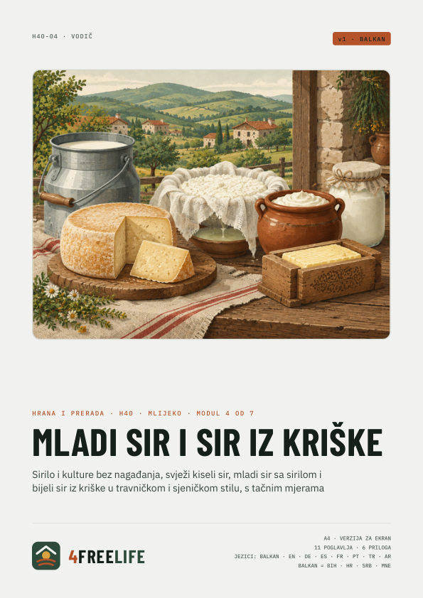 Mladi sir i sir iz kriške