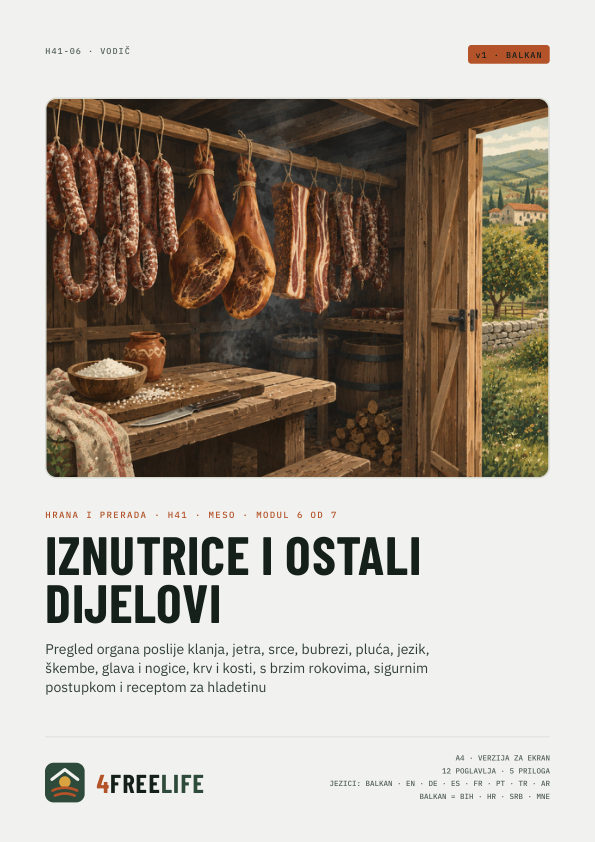 Iznutrice i ostali dijelovi