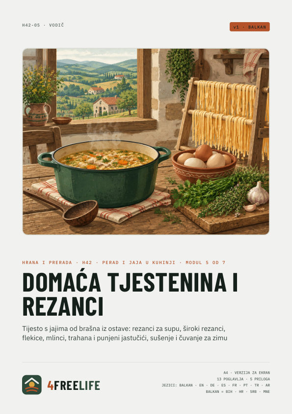 Domaća tjestenina i rezanci