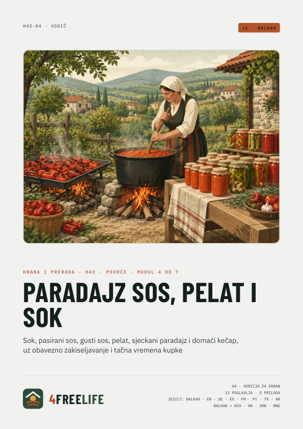 Paradajz sos, pelat i sok