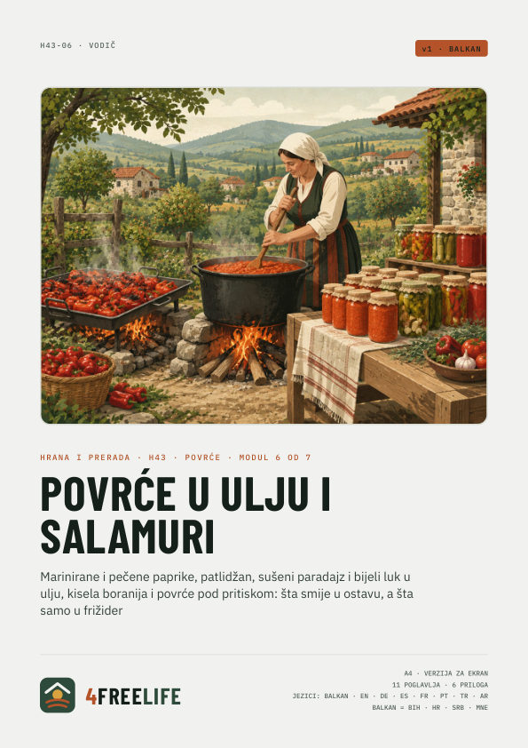 Povrće u ulju i salamuri