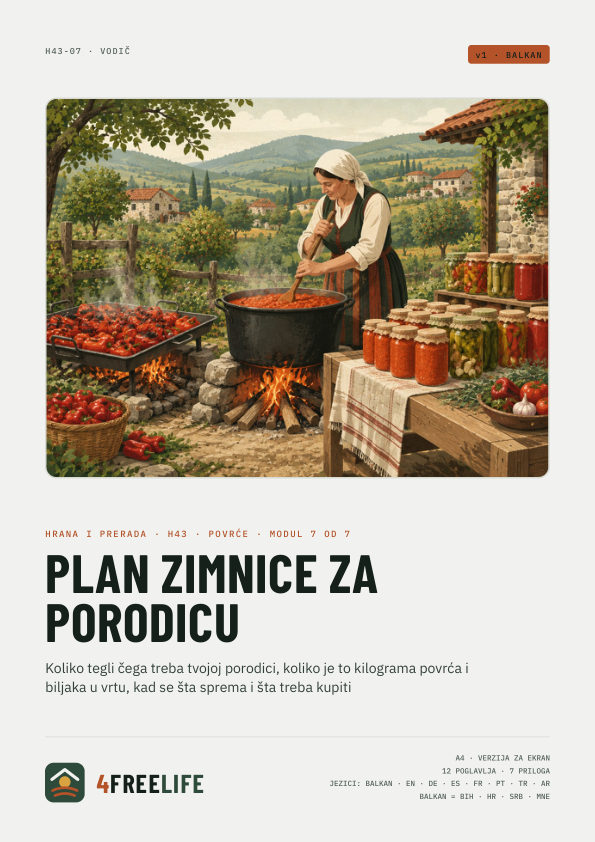 Plan zimnice za porodicu