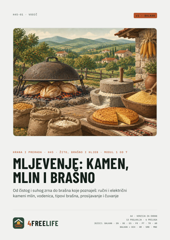 Mljevenje: kamen, mlin i brašno