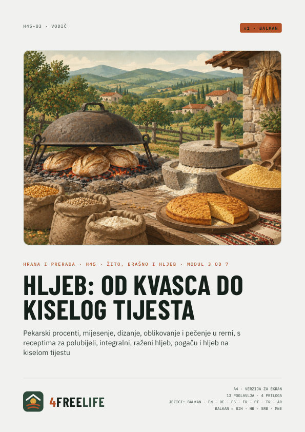 Hljeb: od kvasca do kiselog tijesta