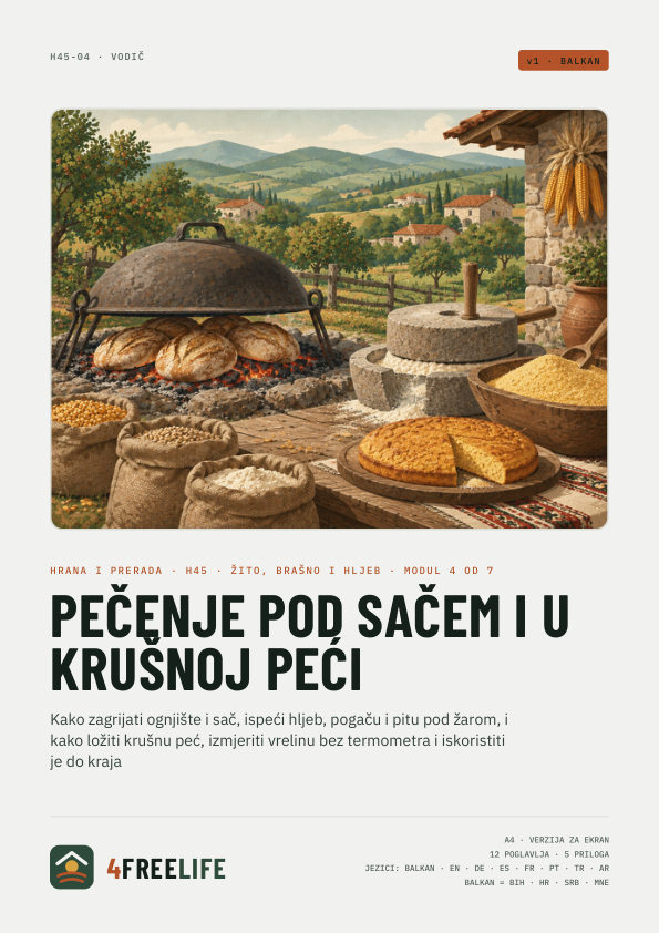 Pečenje pod sačem i u krušnoj peći