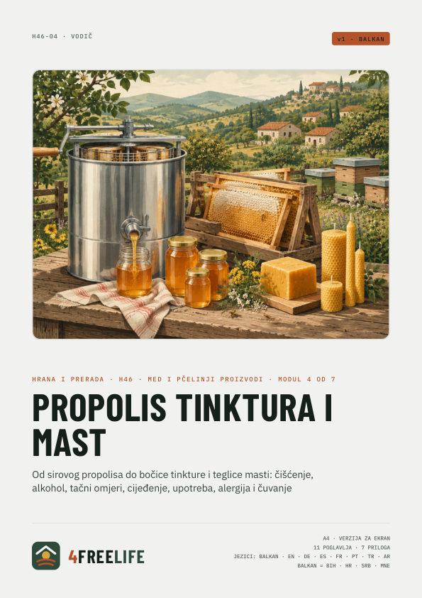 Propolis tinktura i mast