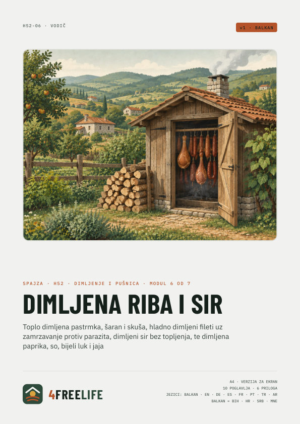 Dimljena riba i sir