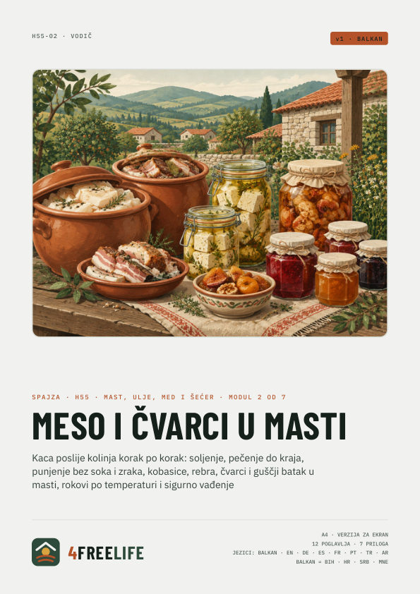 Meso i čvarci u masti