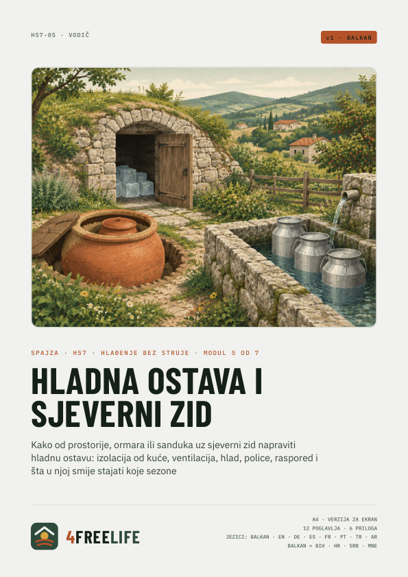 Hladna ostava i sjeverni zid