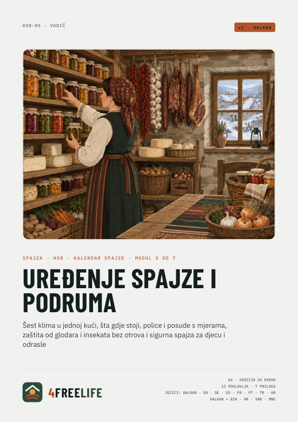 Uređenje spajze i podruma
