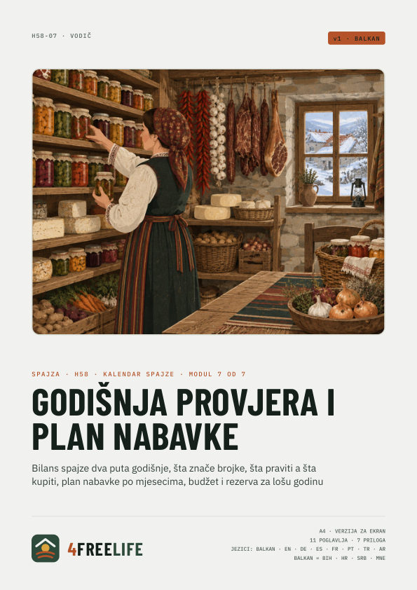 Godišnja provjera i plan nabavke