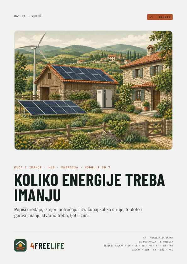 Koliko energije treba imanju