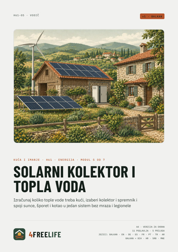 Solarni kolektor i topla voda