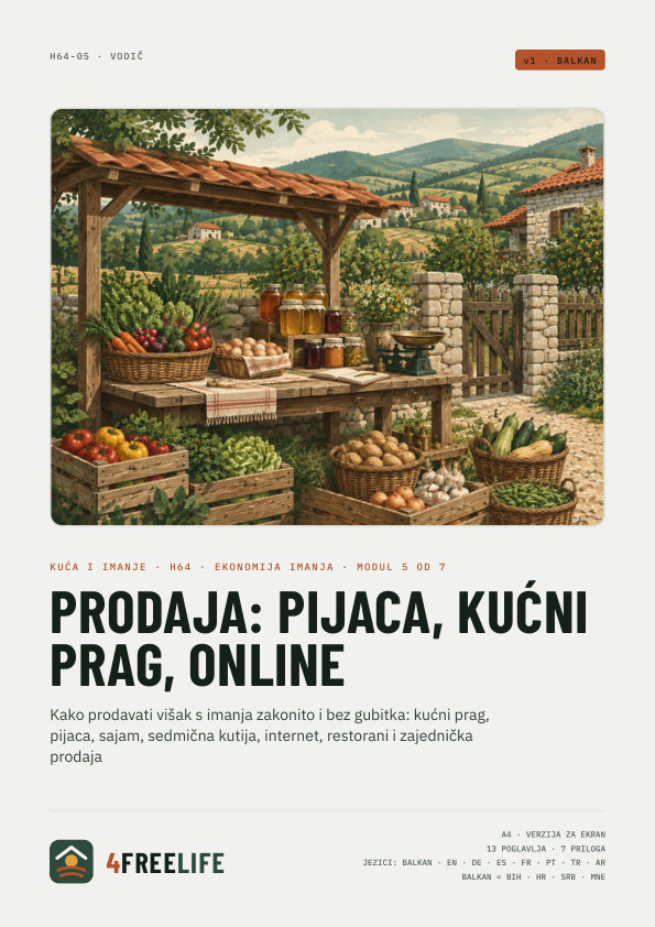 "Prodaja: pijaca, kućni prag, online"