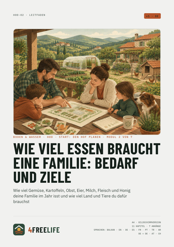 Wie viel Essen braucht eine Familie: Bedarf und Ziele