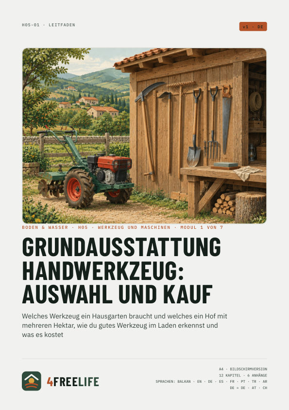 Grundausstattung Handwerkzeug: Auswahl und Kauf