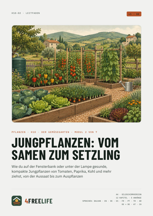 Jungpflanzen: vom Samen zum Setzling