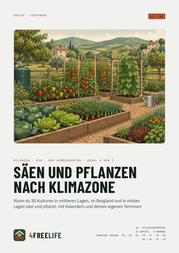 Säen und Pflanzen nach Klimazone