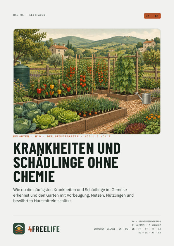Krankheiten und Schädlinge ohne Chemie