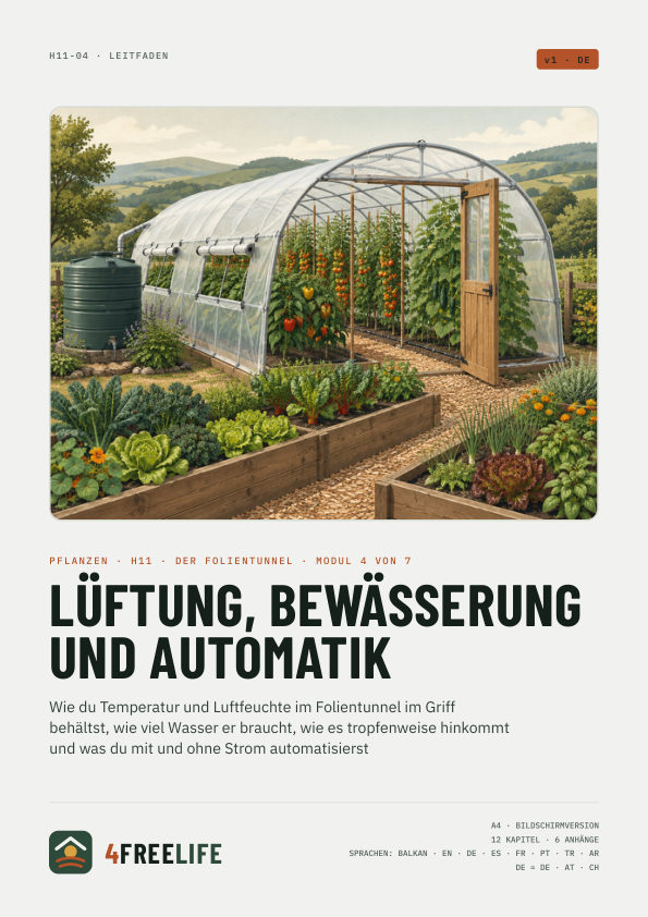 Lüftung, Bewässerung und Automatik