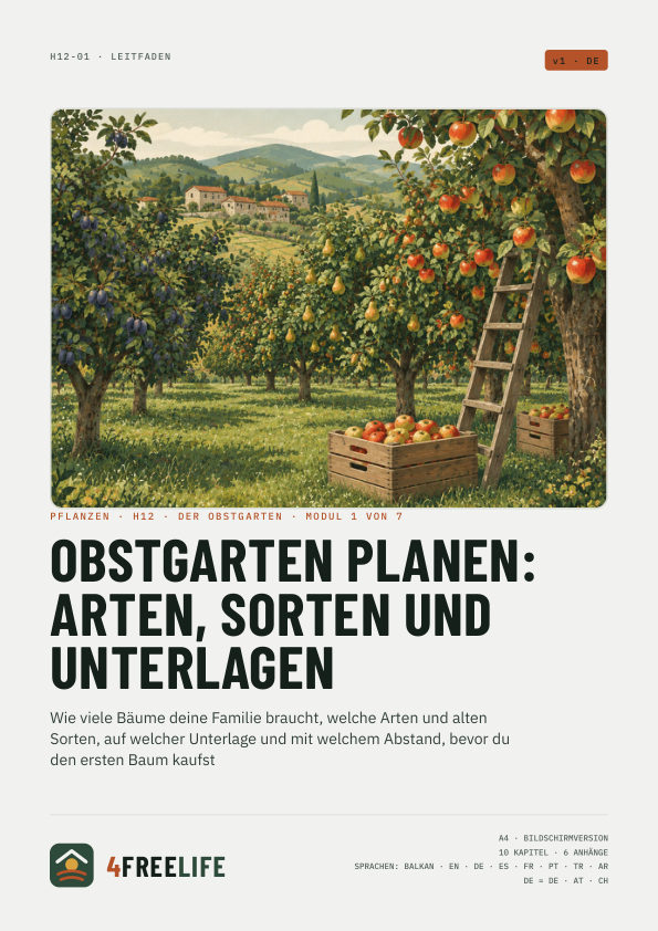 Obstgarten planen: Arten, Sorten und Unterlagen