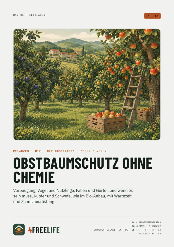 Obstbaumschutz ohne Chemie