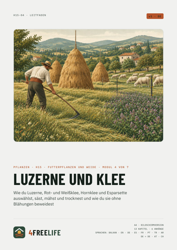 Luzerne und Klee