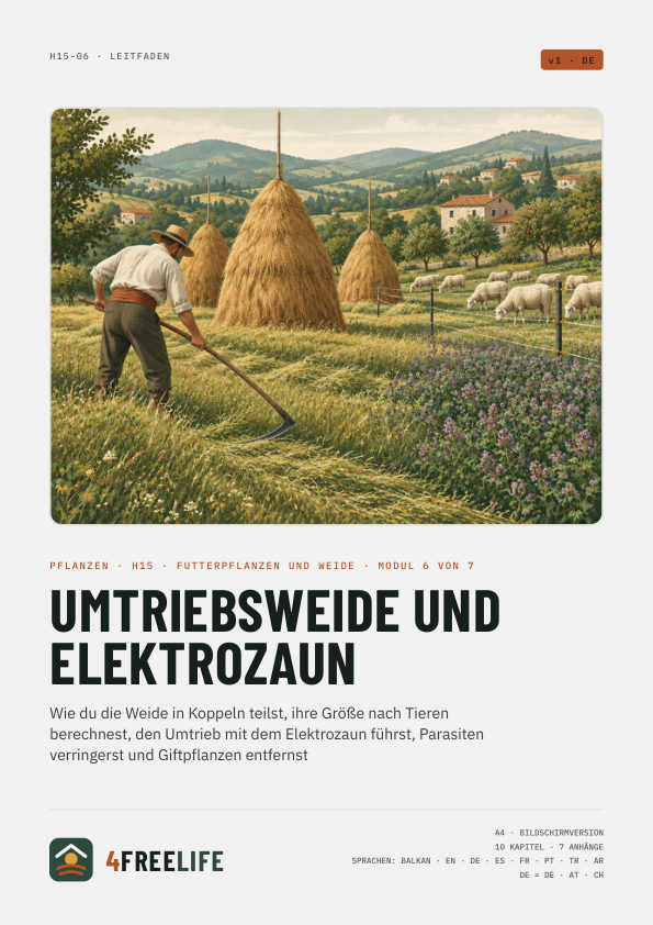 Umtriebsweide und Elektrozaun