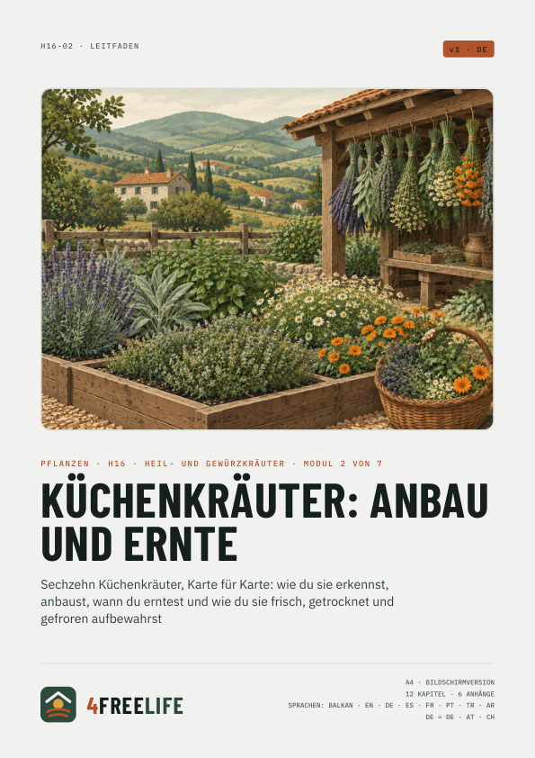 Küchenkräuter: Anbau und Ernte