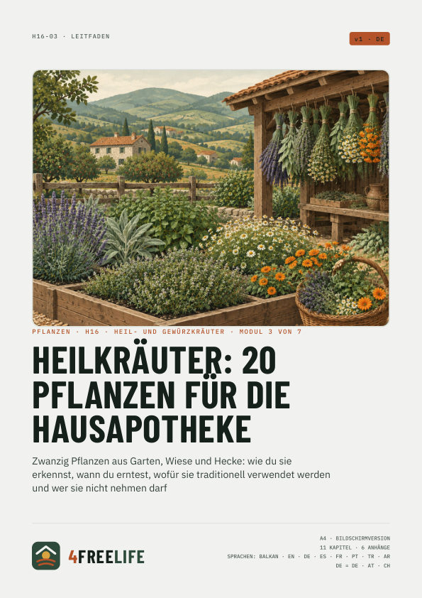 Heilkräuter: 20 Pflanzen für die Hausapotheke