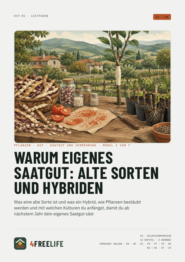 Warum eigenes Saatgut: alte Sorten und Hybriden