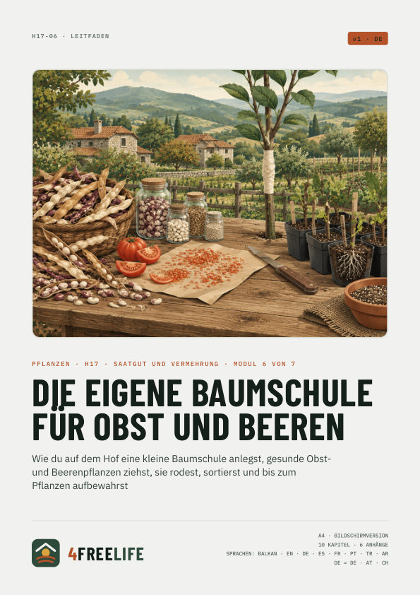 Die eigene Baumschule für Obst und Beeren