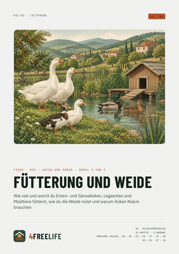 Fütterung und Weide